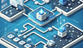 Automated form workflow diagram showing webhooks