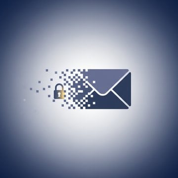 Modern illustration showing a digital message bubble fading away with clock elements, representing ephemeral messaging and GDPR compliance strategies.