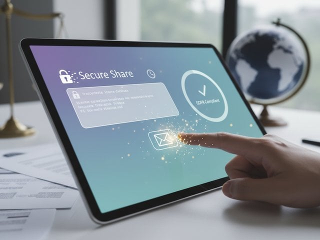 Ferramenta de mensagens efêmeras para compartilhamento de notas únicas em conformidade com o GDPR