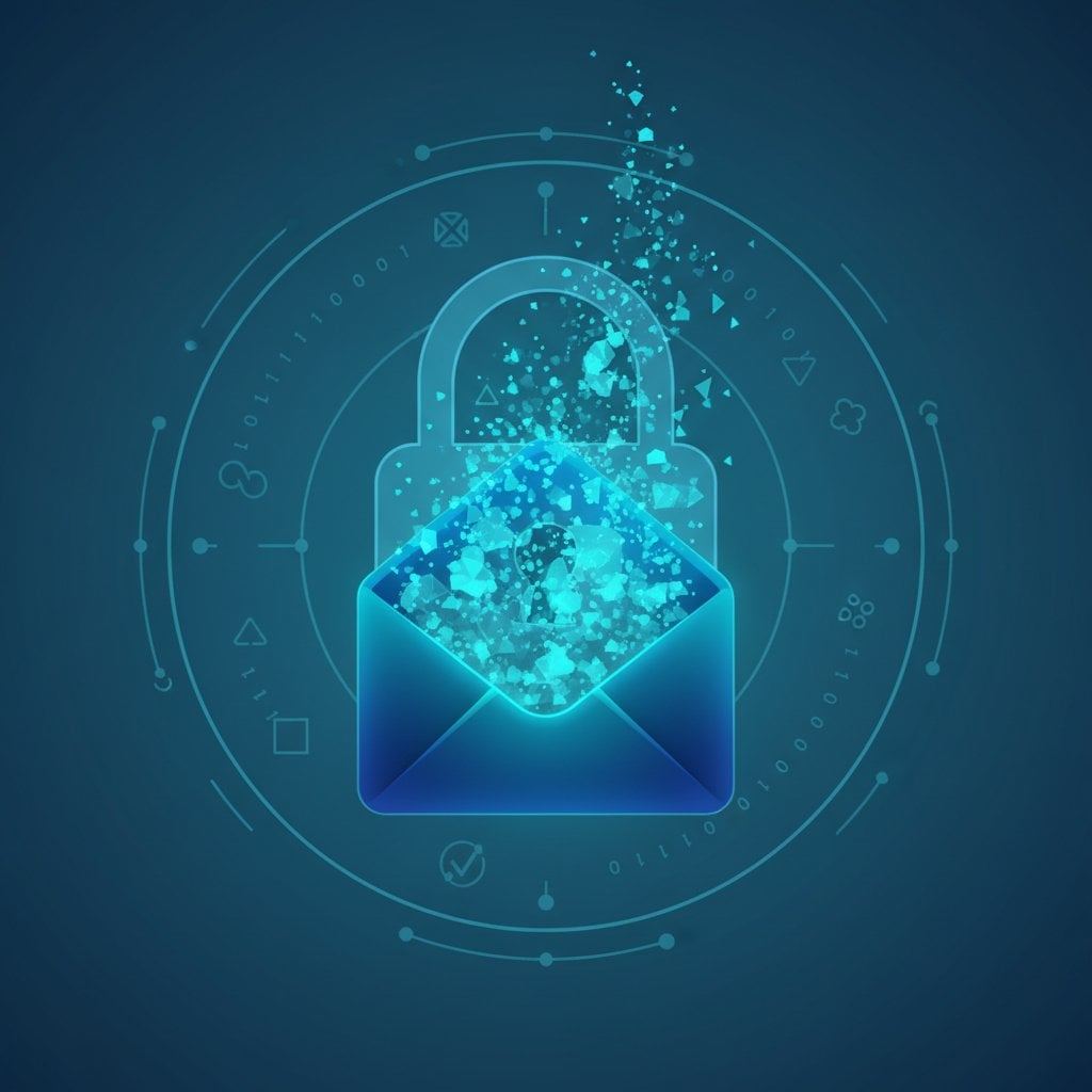 Private message tool interface showing secure self-destructing message creation