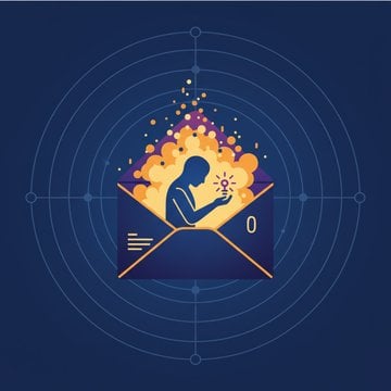 Modern illustration of a secure message disappearing into digital particles, symbolizing whistleblower communication protection through self-destructing messages.